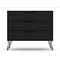 Manhattan Comfort Rockefeller Mid-Century- Modern Dresser with 3-Drawers
